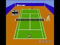 nintendo nes classic game tennis. i play hardest level 5 and beat com by 6-0. awsome!!