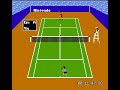 nintendo nes classic game tennis. i play hardest level 5 and beat com by 6-0. awsome!!