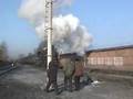 Chinese steam - SY 0590 arrives at Chengzihe yard