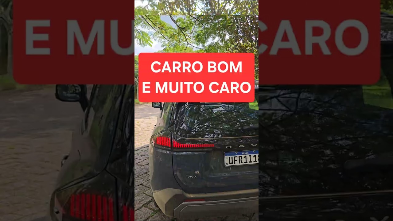 RAV4 É UM BAITA CARRO MAS É MUITO CARO