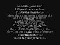 David Cook Time of My Life Lyrics