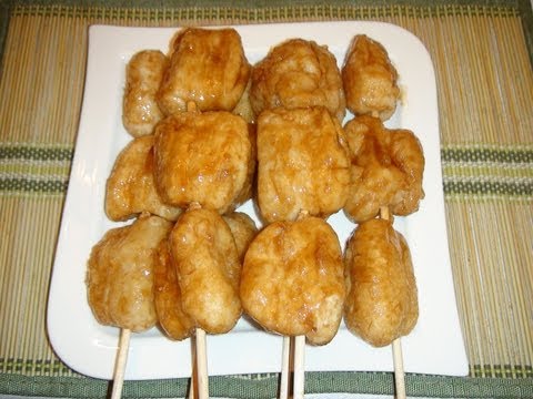 CARIOCA - In this video, you will learn how to make glutinous rice kebab. It's a very popular dessert in the Philippines but, it's so easy to make anyone can try it fo...
