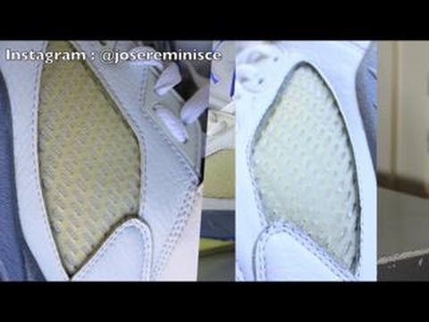 how to whiten jordan 4 netting