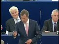 UK Independence Party Leader Nigel Farage in a stunning verbal attack on UK PM Gordon Brown. Everything from Lisbon to The Economy.