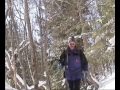 Winter Geocaching on the Gaspereau River Trail
