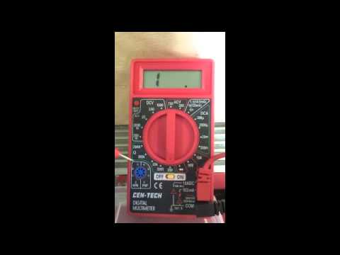 how to use a digital multimeter to test a fuse