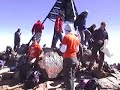 Marie Curie team on Mt Toubkal Morocco