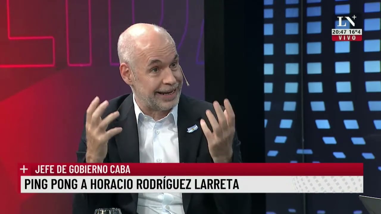 Horacio Rodríguez Larreta en "tono" de campaña: qué dijo sobre la dolarización, la reforma laboral y las jubilaciones