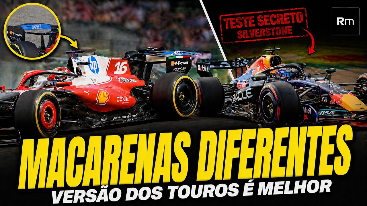 ILEGAL? MACARENA DA RED BULL É MELHOR QUE A DA FERRARI! ENTENDA AS DIFERENÇAS #f1