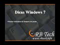 Mostrar miniaturas de imagens no Windows 7.avi