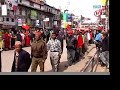 Maoist supporters on the way to Prachanda`s speech Maoist supporters on the way to Prachanda`s speech