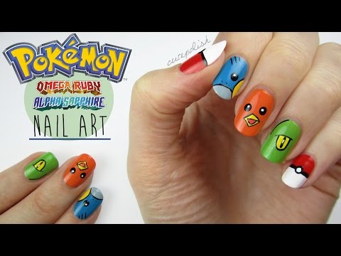 how to do pokemon nail art