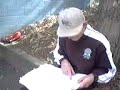 Local yobbo trys to study