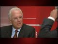 Premiere Werbespot mit Marcel Reif und Franz Beckenbauer Premiere Werbespot mit Marcel Reif und Franz Beckenbauer