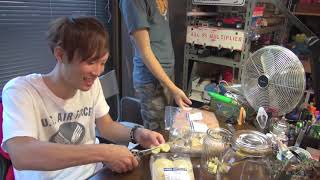 謎の男の仕業。ドライフルーツ＆名言？迷言？