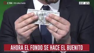 Video: Alejandro Bercovich rompió un billete de 100 dólares en C5N: ¿era de verdad?