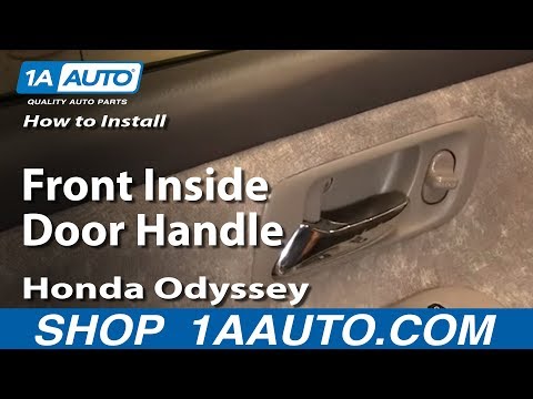 How To Install Replace Front Inside Door Handle Honda Odyssey 99-04 1AAuto.com