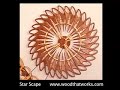 Spring Driven kinetic sculpture by David C. Roy more information at www.woodthatworks.com
