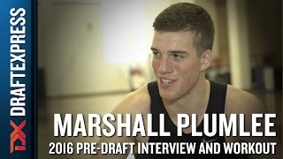 Marshall Plumlee 2016 NBA Pre-Draft Workout Video and Interview