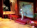Best In Drag Show Swimsuit June Cleavage & Pearl Necklace