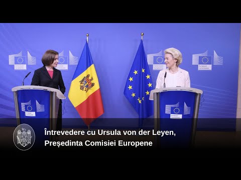 Președinta Maia Sandu a discutat cu Ursula von der Leyen, Președinta Comisiei Europene, despre reformele pornite de guvernare