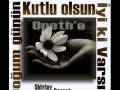 Dogum g�n�n kutlu olsun BITANEM    