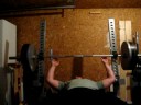 335 lbs x 4 reps (at 205 lbs)