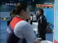 Click here to watch this video Mi-ran Jang sets world record in clean and jerk