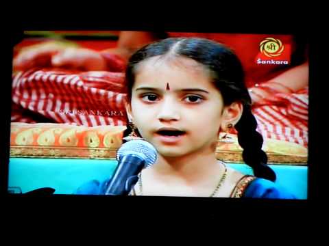ANKITHA'S SINGING SHANKARA TV PROGRAMME