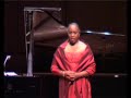 barbara hendricks (soprano) and love derwinger (piano) performing franz schubert' ave maria in brussels (palais des beaux-arts) on 16 nov. 2007