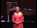 barbara hendricks (soprano) and love derwinger (piano) performing franz schubert' ave maria in brussels (palais des beaux-arts) on 16 nov. 2007