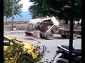 How to load up a digger on a small truck