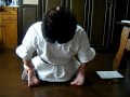 上体そらし