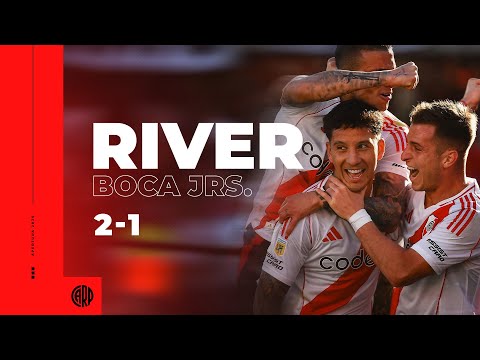 River 2 - Boca 1 | Torneo Apertura 2025 [RESUMEN COMPLETO]