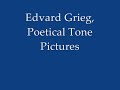 Edvard Grieg, Poetical Tone Picture