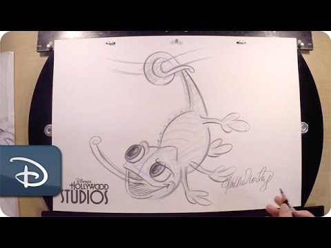 how to draw the d'in disney