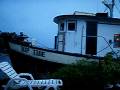 Rip Tide riding around in her berth