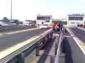 Cup Car at Dragstrip