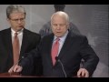SENATORS JOHN MCCAIN AND TOM COBURN HOLD STIMULUS CHECKUP PRESS CONFERENCE 12-08-09