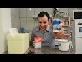 A transformação do leite em iogurte