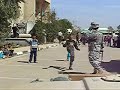 soccer with iraqi kids