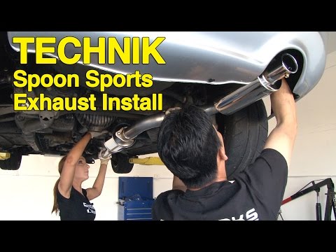 How to Install an Exhaust – Honda S2000 – Spoon Sports – Technik