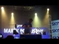 Winner, Marek Posluszny in the Skyy Vodka Flair Challenge, Brixton, London, 05-02-12