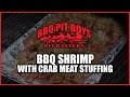 BBQ Shrimp With Crab Meat Stuffing Barbecue Recipe