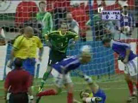 World Cup Final 1998 - France 3:0 Brazil. YouTube Preview Image