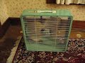 Vintage box fan McGraw-Edison \"Eskimo\"