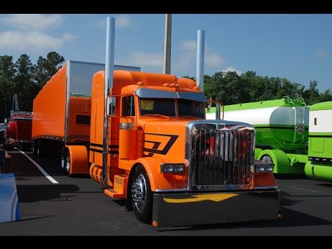 2014 Custom BIG RIGS video's 75 Chrome Shop, Custom Truck Show, Part 2