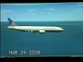 A Very Good FSX landing 777-200