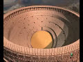 http://www.artehistoria.com/civilizaciones/videos/278.htmLa expansión del mundo romano se basó en una red de miles de ciudades a lo largo del Imperio, que difundieron el modo de vida urbano. Esta reconstrucción ideal de una ciudad nos servirá para describir sus elementos con más detalle. Todos los núcleos de población importantes estaban protegidos por una muralla, en la que se abrían varias puertas. Muy importante era el foro o plaza pública, un espacio abierto de carácter monumental. Para garantizar el suministro de agua, los ingenieros romanos construyeron largos acueductos, que la llevaban a la ciudad desde lejanas distancias. Las termas constituyeron uno de los edificios básicos para toda urbe, pues los romanos fueron grandes aficionados a los baños públicos. En ellas, los ciudadanos podían disfrutar en su tiempo de ocio haciendo gimnasia o bien podían hacerse dar un masaje. La sociedad romana invertía gran parte de su ocio en acudir a espectáculos, que se representaban en teatros, anfiteatros y circos. Los anfiteatros, en los que se celebraban combates de gladiadores, se hacían a veces siguiendo el modelo del Coliseo de Roma, en el que cabían hasta 50.000 espectadores. Otro edificio importante era el circo. En él se desarrollaban espectáculos como las carreras de cuadrigas. Para ello tenía una pista ovalada, dividida por un muro central adornado con estatuas y trofeos, mientras que a los lados se situaban los graderíos. Pero en la ciudad romana también existían edificios dedicados al culto, como basílicas o templos. Estos últimos albergaban las múltiples divinidades del panteón romano y, aunque podían ser de varios tipos, se caracterizaban siempre por su simplicidad y equilibrio. Por último, las ciudades romanas se caracterizaban por su abigarrado conjunto de viviendas, agrupadas en manzanas más o menos regulares. Quienes podían permitírselo, habitaban en casas de una sola planta. Éstas contaban con un atrio o patio central, desde donde se accedía a las principales estancias, algunas decoradas con mosaicos. Si era posible, un patio exterior servía para solaz de sus habitantes.