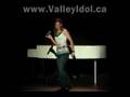 Comox Valley idol Finals - Lindsay Kuehl